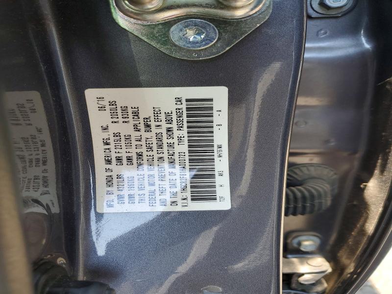 Aukcja sprzedaży 2017 Honda Accord, vin: 1HGCR2F81HA000723, numer aukcji: 58276676