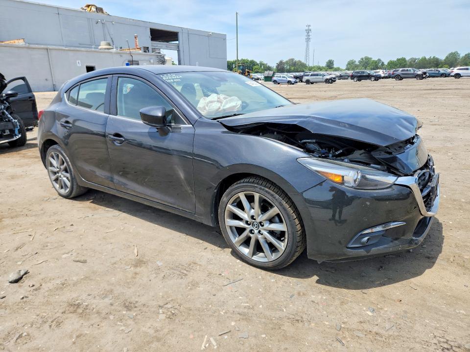 Auction sale of the 2018 Mazda 3, vin: 3MZBN1M37JM225449, lot number: 56462386
