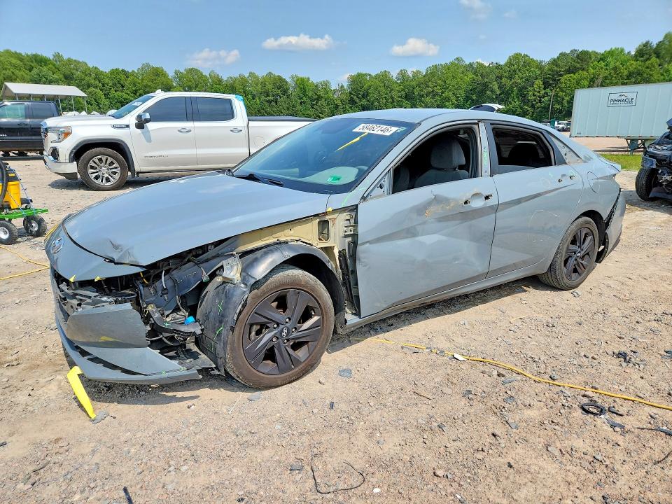 58462146 :رقم المزاد ، KMHLS4AG2MU190629 vin ، 2021 Hyundai Elantra مزاد بيع