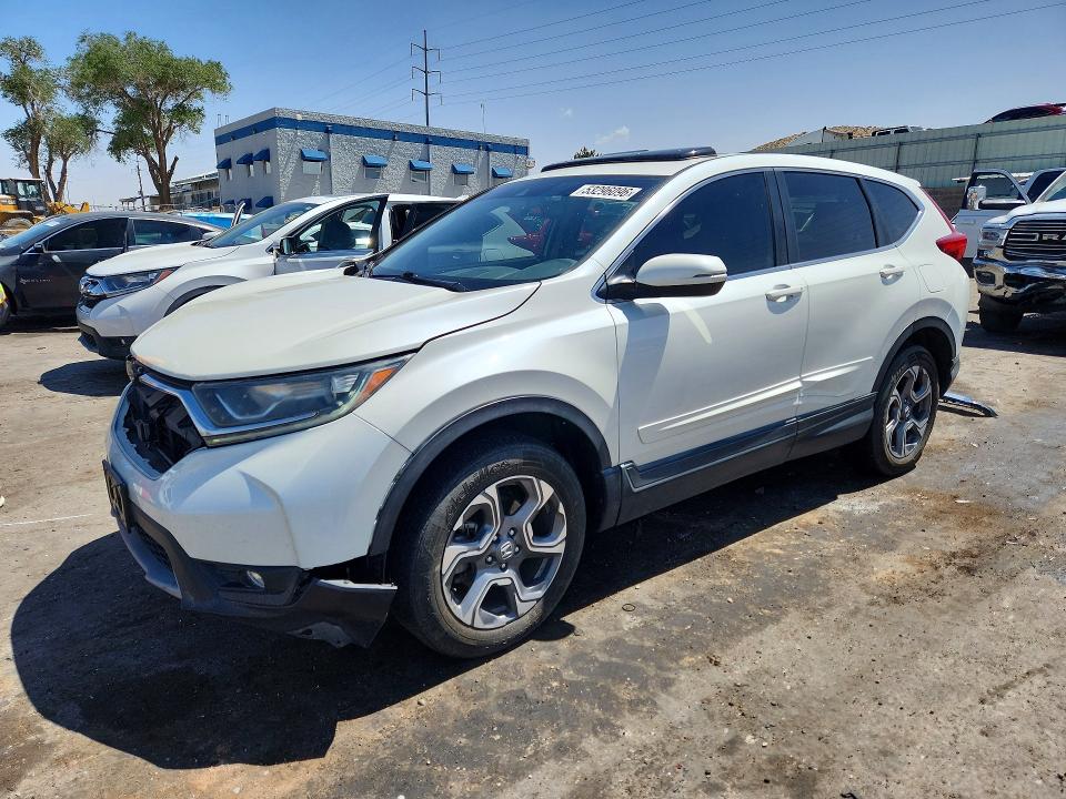 2017 Honda Cr-v მანქანა იყიდება აუქციონზე, vin: 2HKRW2H8XHH649539, აუქციონის ნომერი: 53296096