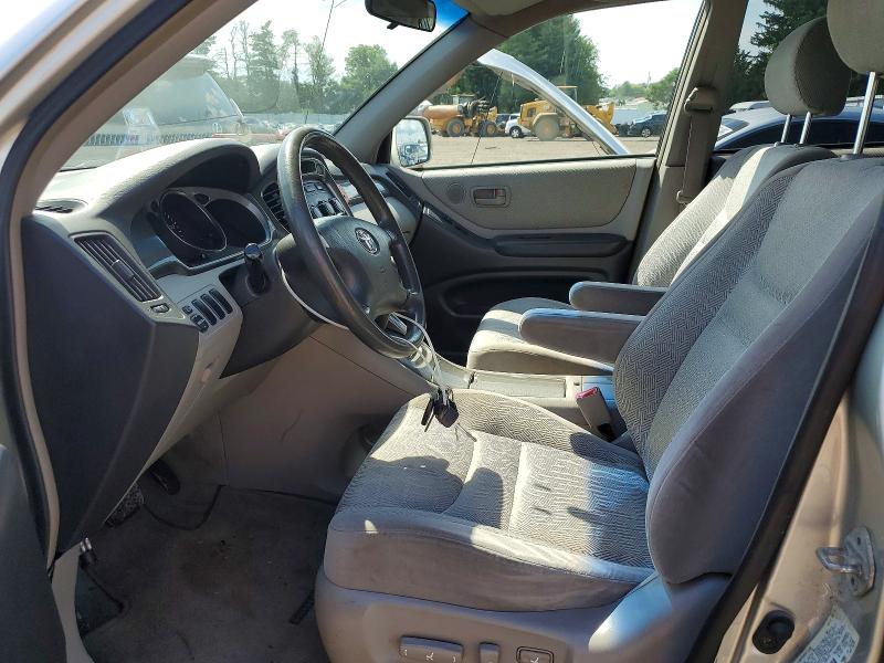 58682786 :رقم المزاد ، JTEHF21A320065394 vin ، 2002 Toyota Highlander مزاد بيع