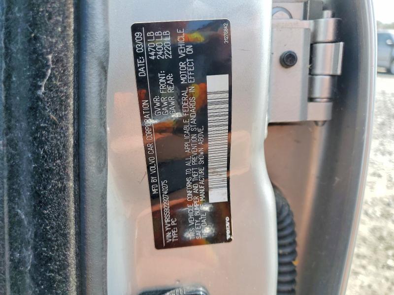 Продаж на аукціоні авто 2009 Volvo S60, vin: YV1RS592292740275, номер лоту: 59594516
