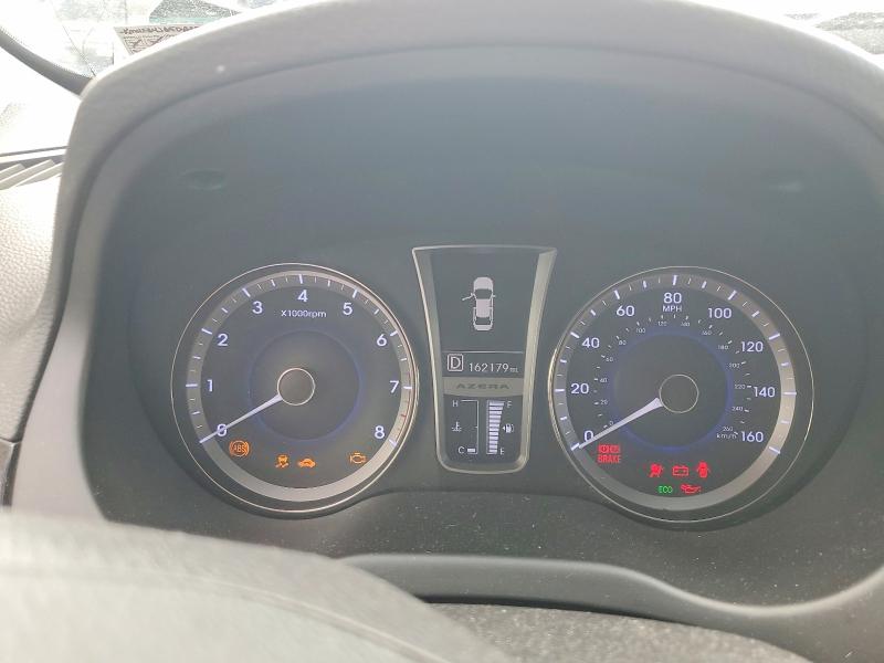 2013 Hyundai Azera მანქანა იყიდება აუქციონზე, vin: KMHFG4JG5DA255988, აუქციონის ნომერი: 58744296