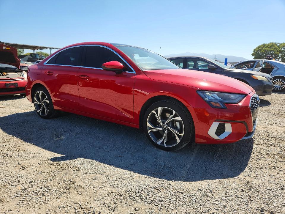 Продаж на аукціоні авто 2022 Audi A3, vin: WAUAUDGY4NA103724, номер лоту: 58316606