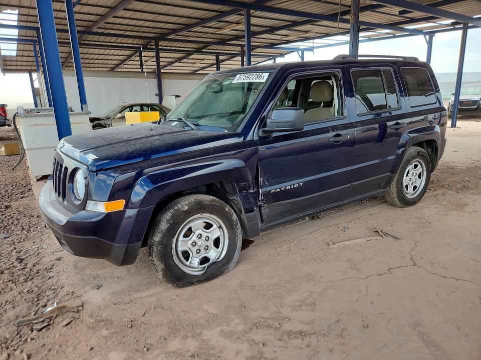 Aukcja sprzedaży 2017 Jeep Patriot, vin: 1C4NJPBB9HD136321, numer aukcji: 57592286