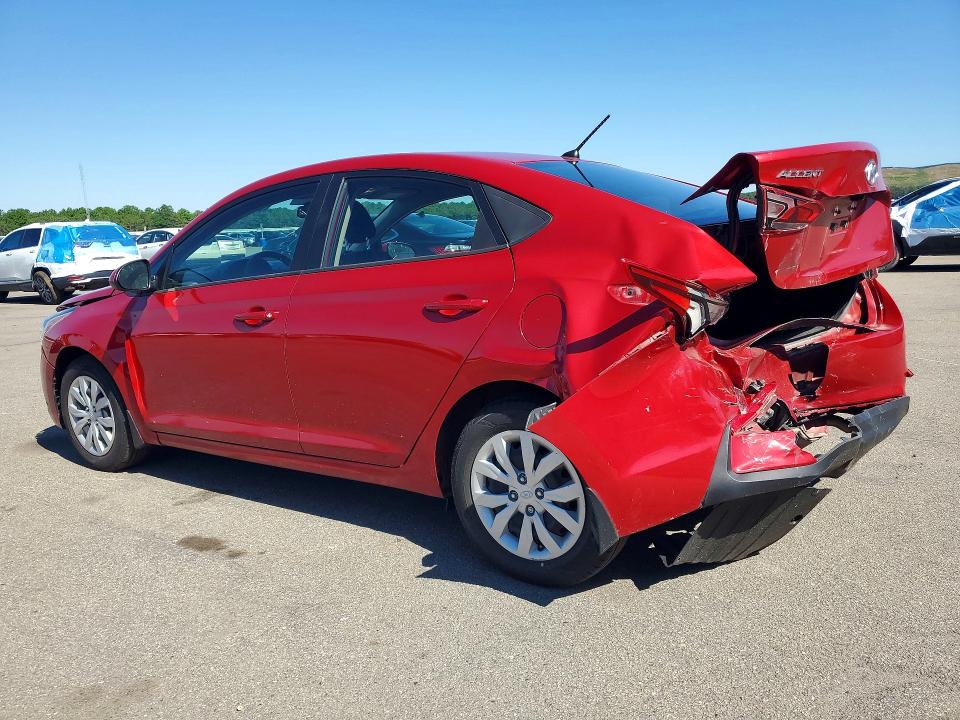 2022 Hyundai Accent მანქანა იყიდება აუქციონზე, vin: 3KPC24A61NE158234, აუქციონის ნომერი: 57900856