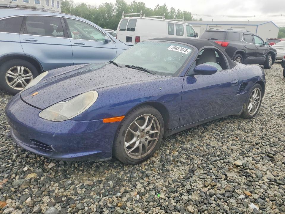 Продажа на аукционе авто 2004 Porsche Boxster, vin: WP0CA29854S620657, номер лота: 58439246