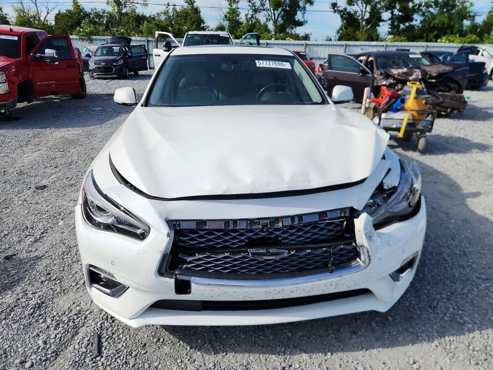 2024 Infiniti Q50 მანქანა იყიდება აუქციონზე, vin: JN1EV7BP0RM600097, აუქციონის ნომერი: 57727696