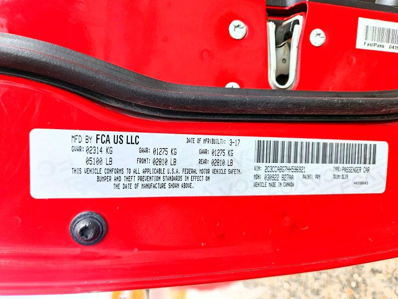Aukcja sprzedaży 2017 Chrysler 300, vin: 2C3CCABG7HH596921, numer aukcji: 55924766