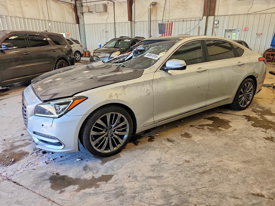 56861816 :رقم المزاد ، KMHGN4JF2JU240702 vin ، 2018 Genesis G80 مزاد بيع