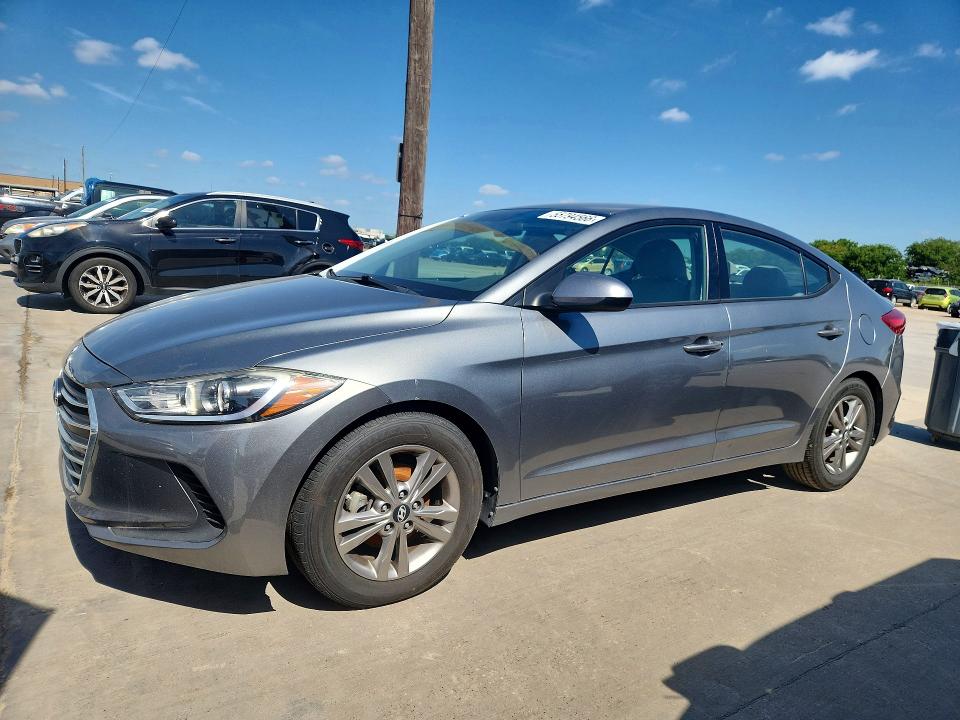 Auction sale of the 2017 Hyundai Elantra, vin: KMHD84LF3HU152775, lot number: 55794566