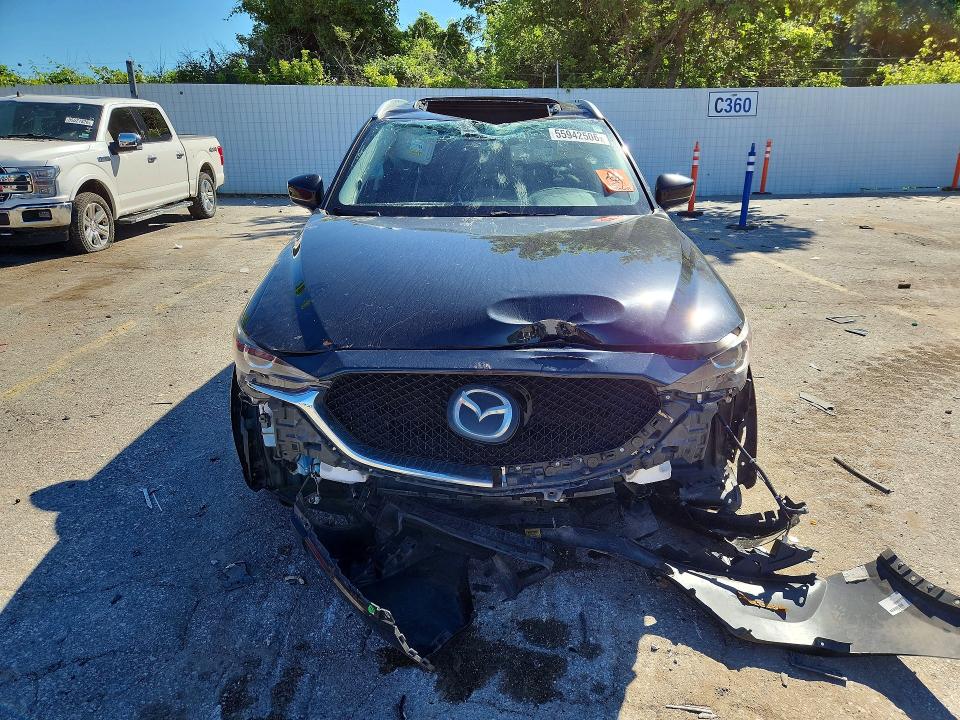 2020 Mazda Cx-5 მანქანა იყიდება აუქციონზე, vin: JM3KFACMXL0763506, აუქციონის ნომერი: 55942506