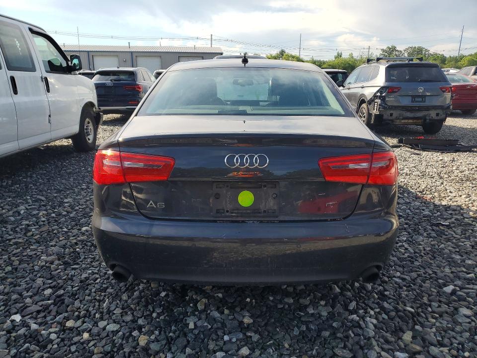 2014 Audi A6 მანქანა იყიდება აუქციონზე, vin: WAUGFAFC9EN142942, აუქციონის ნომერი: 57887006