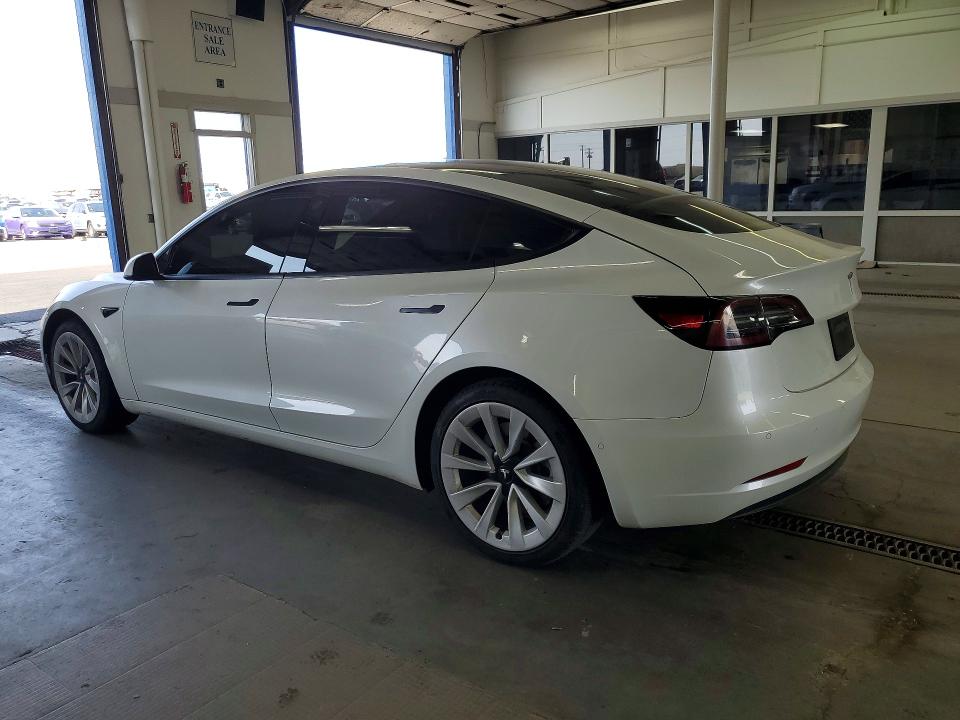 57480976 :رقم المزاد ، 5YJ3E1EB1NF268319 vin ، 2022 Tesla Model 3 مزاد بيع