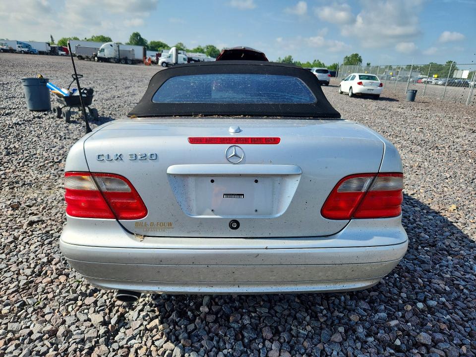 95585685 :رقم المزاد ، WDBLK65G73T134702 vin ، 2003 Mercedes-benz Clk مزاد بيع
