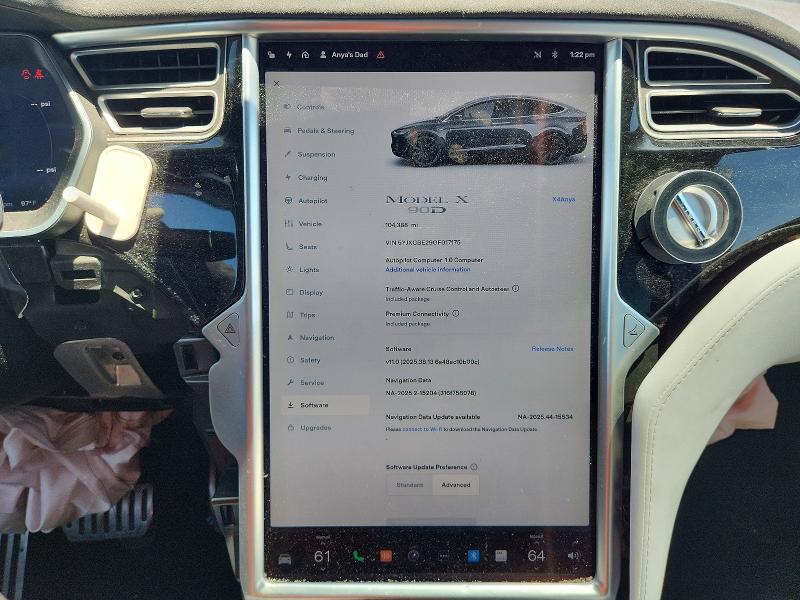 Продаж на аукціоні авто 2016 Tesla Model X, vin: 5YJXCBE29GF017175, номер лоту: 55624536