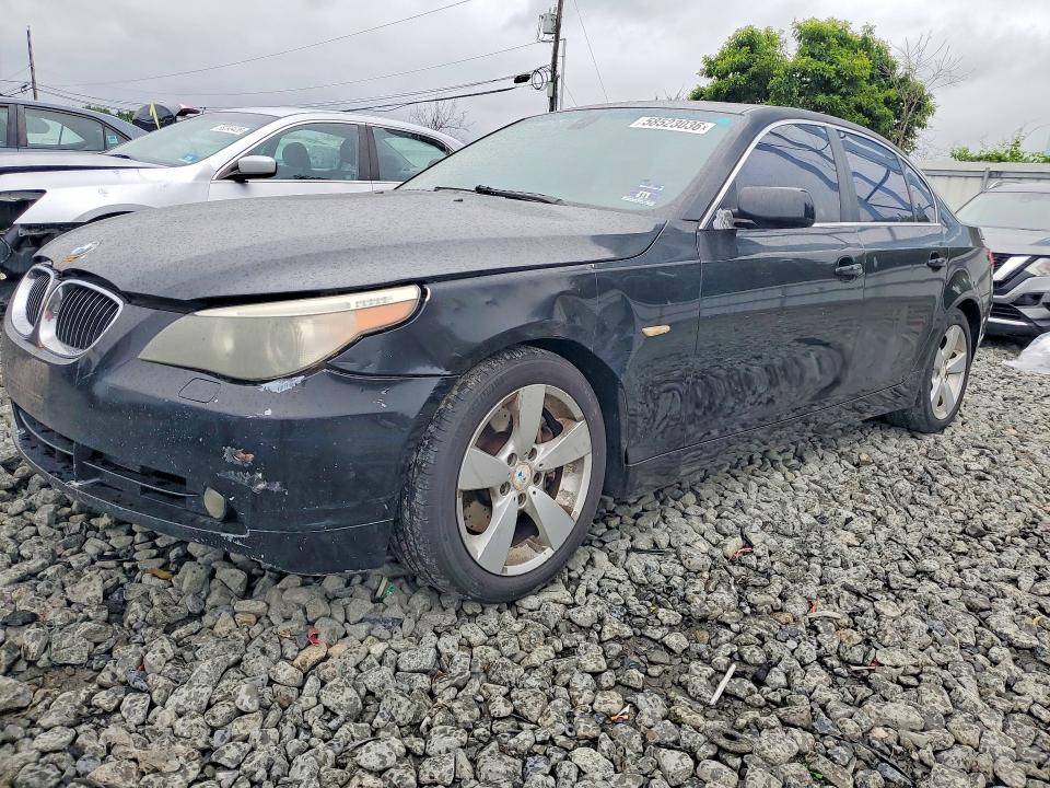 2007 Bmw 525 მანქანა იყიდება აუქციონზე, vin: WBANF33507CS39051, აუქციონის ნომერი: 58523036