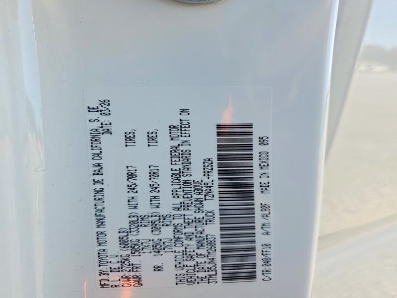 Продаж на аукціоні авто 2026 Toyota Tacoma, vin: 3TMLB5JN4TM260837, номер лоту: 55562886