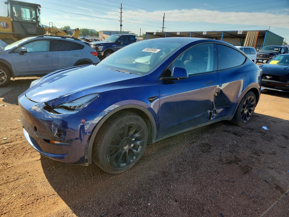 Продажа на аукционе авто 2022 Tesla Model Y, vin: 7SAYGDEE3NA011075, номер лота: 59020996
