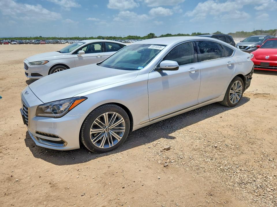 58816536 :رقم المزاد ، KMHGN4JEXJU227218 vin ، 2018 Genesis G80 مزاد بيع