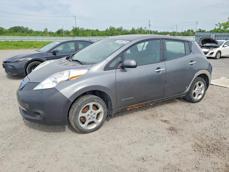 2014 Nissan Leaf მანქანა იყიდება აუქციონზე, vin: 1N4AZ0CP7EC330569, აუქციონის ნომერი: 56402226