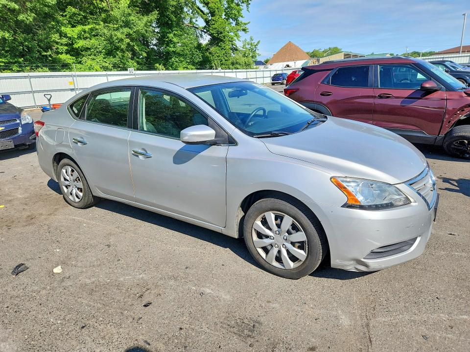 2014 Nissan Sentra მანქანა იყიდება აუქციონზე, vin: 3N1AB7AP3EY244681, აუქციონის ნომერი: 56413046