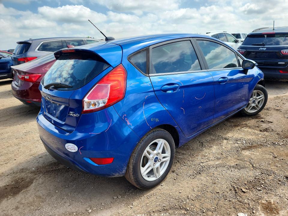 2019 Ford Fiesta მანქანა იყიდება აუქციონზე, vin: 3FADP4EJ9KM144612, აუქციონის ნომერი: 58710666