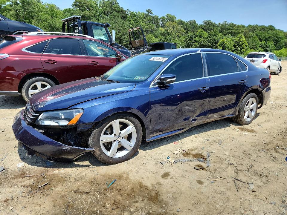Продажа на аукционе авто 2015 Volkswagen Passat, vin: 1VWBT7A37FC008831, номер лота: 58745306