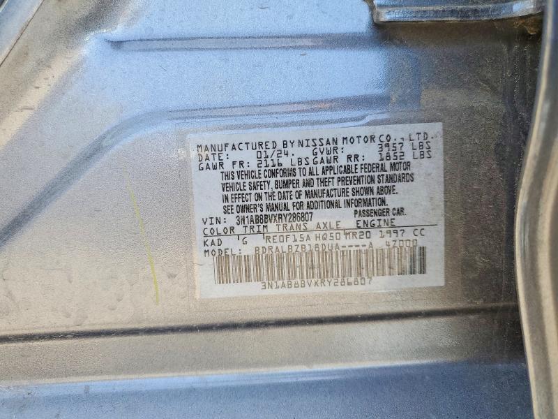 Продаж на аукціоні авто 2024 Nissan Sentra, vin: 3N1AB8BVXRY286807, номер лоту: 58138326