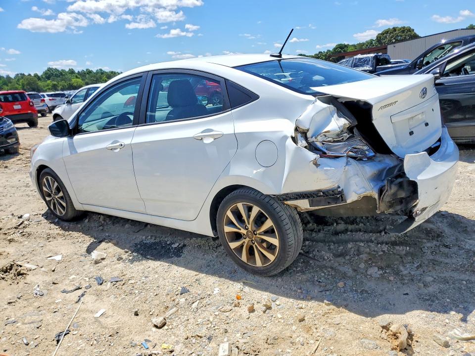 57313156 :رقم المزاد ، KMHCT4AE0HU334003 vin ، 2017 Hyundai Accent مزاد بيع