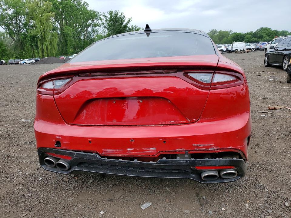 2018 Kia Stinger მანქანა იყიდება აუქციონზე, vin: KNAE55LC9J6016350, აუქციონის ნომერი: 58109586
