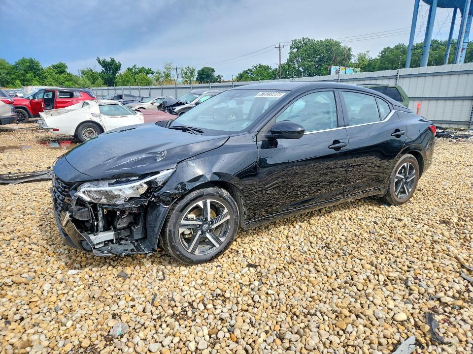 57023986 :رقم المزاد ، 3N1AB8CV0SY310262 vin ، 2025 Nissan Sentra مزاد بيع