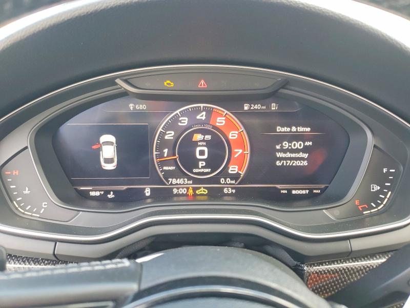Продаж на аукціоні авто 2018 Audi S5, vin: WAUC4CF58JA061708, номер лоту: 57627986