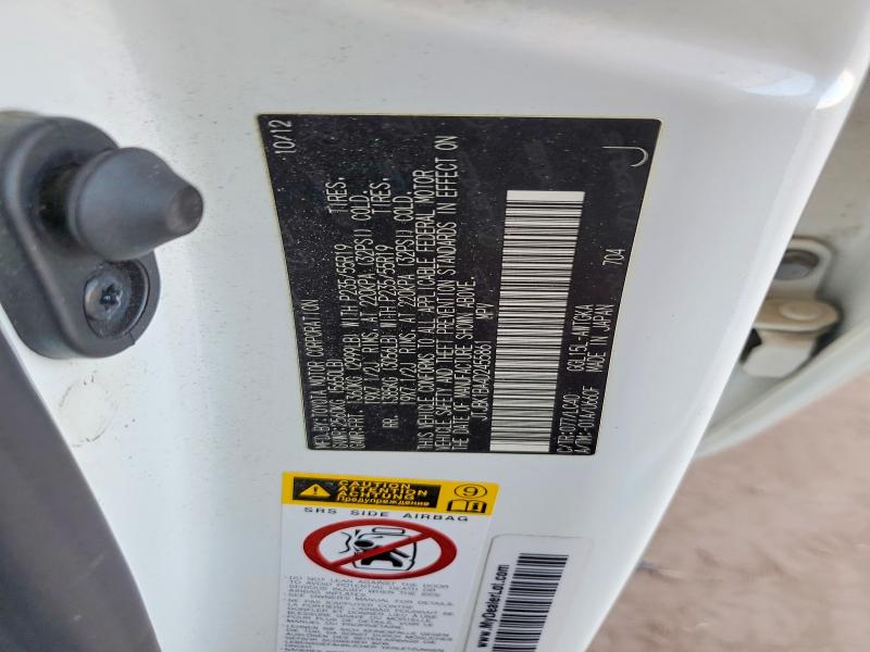 Aukcja sprzedaży 2013 Lexus Rx 350, vin: JTJBK1BA4D2455861, numer aukcji: 56151546
