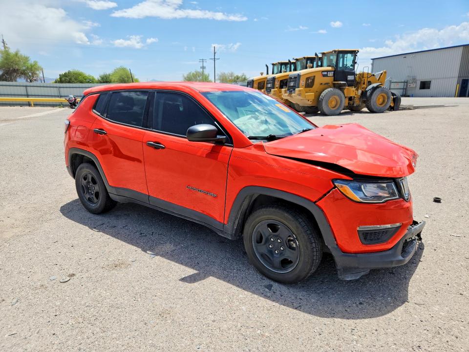 Продаж на аукціоні авто 2021 Jeep Compass, vin: 3C4NJCAB5MT576972, номер лоту: 58149436