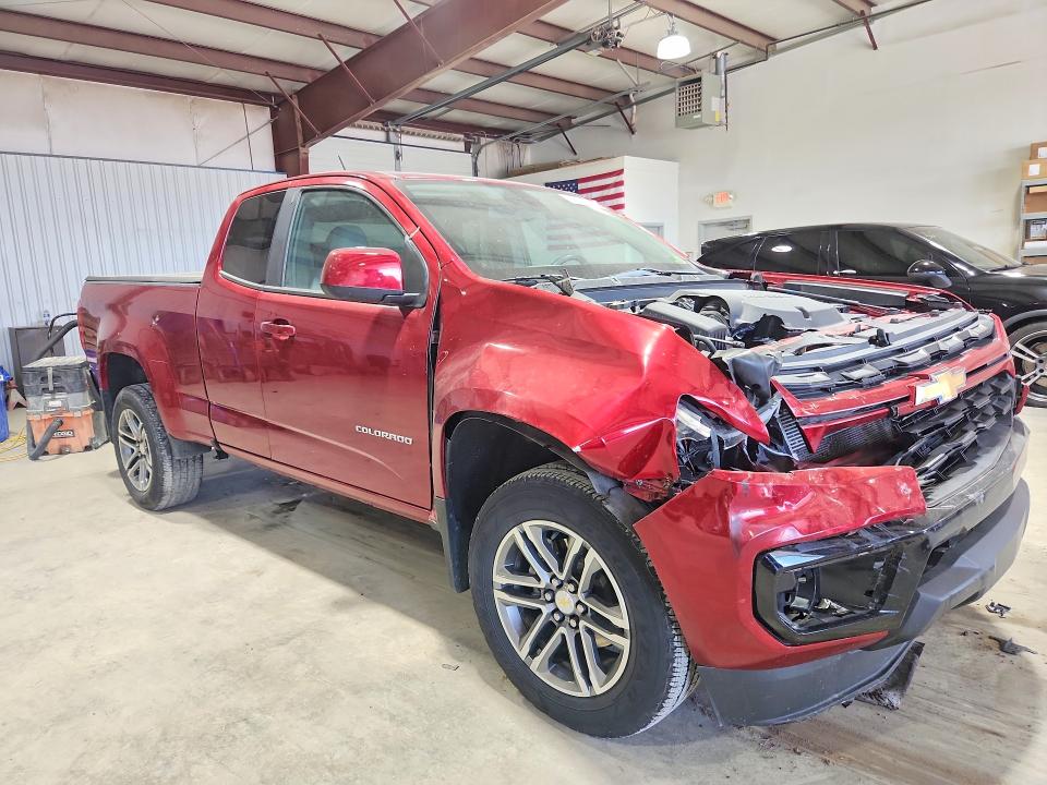 58232546 :رقم المزاد ، 1GCHSBENXM1237575 vin ، 2021 Chevrolet Colorado مزاد بيع