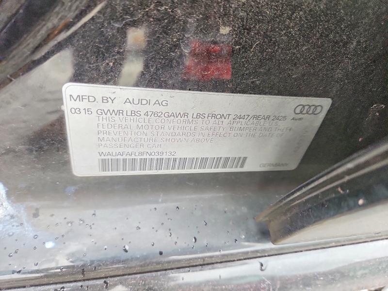 Aukcja sprzedaży 2015 Audi A4, vin: WAUAFAFL8FN039132, numer aukcji: 57633716