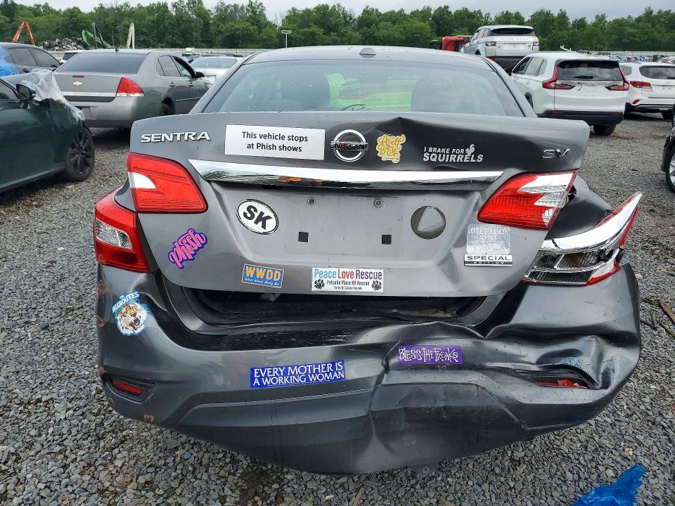 2019 Nissan Sentra მანქანა იყიდება აუქციონზე, vin: 3N1AB7AP4KY267236, აუქციონის ნომერი: 58755276