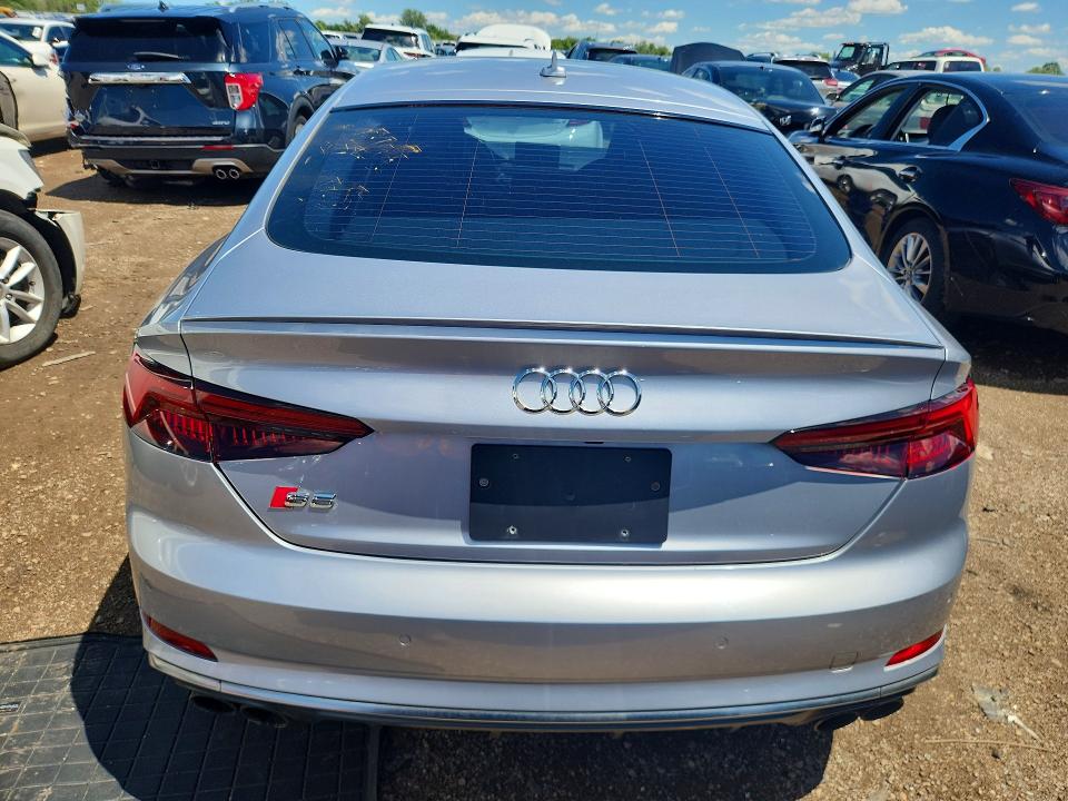 2018 Audi S5 მანქანა იყიდება აუქციონზე, vin: WAUB4CF55JA012347, აუქციონის ნომერი: 56929066