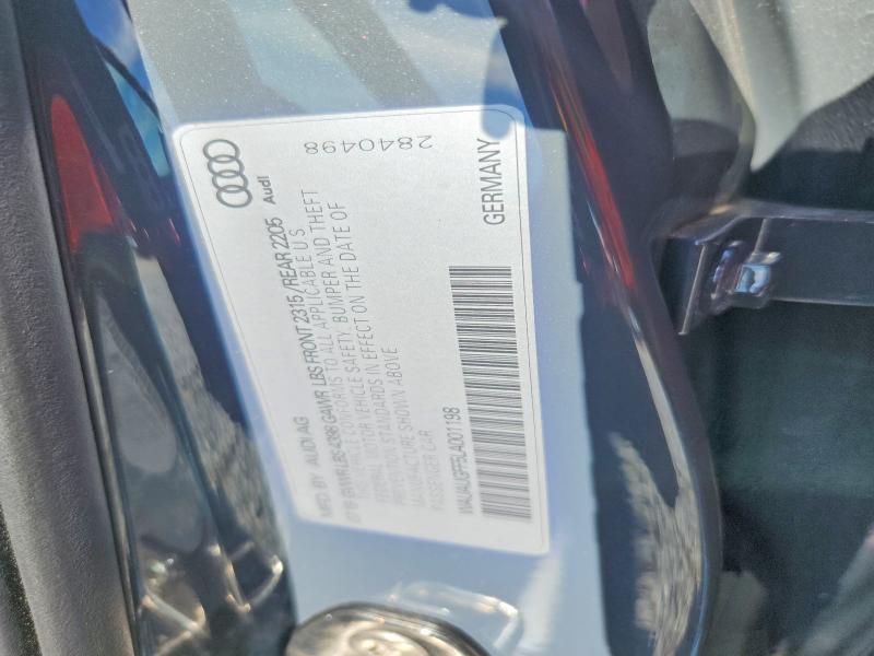 58313486 :رقم المزاد ، WAUAUGFF5LA001198 vin ، 2020 Audi A3 مزاد بيع