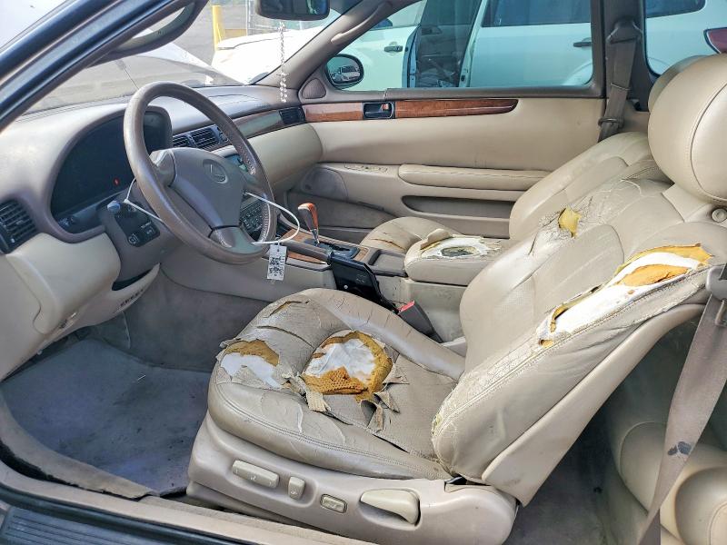 1999 Lexus Sc მანქანა იყიდება აუქციონზე, vin: JT8CD32Z9X1005392, აუქციონის ნომერი: 58584006