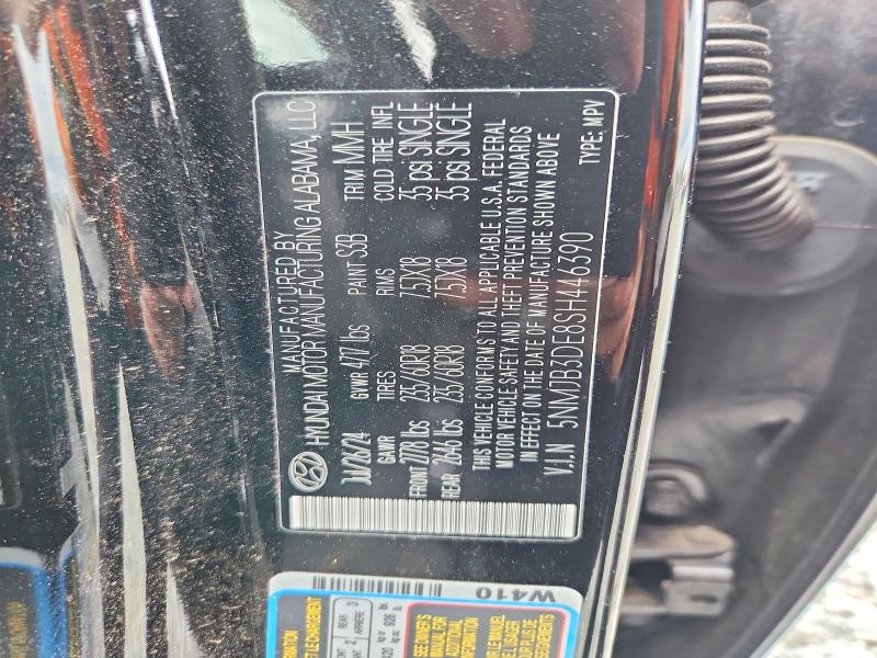 57717176 :رقم المزاد ، 5NMJB3DE8SH446390 vin ، 2025 Hyundai Tucson مزاد بيع