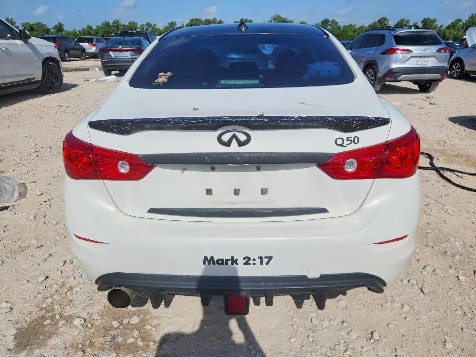 Aukcja sprzedaży 2015 Infiniti Q50, vin: JN1BV7AP1FM355519, numer aukcji: 56578276