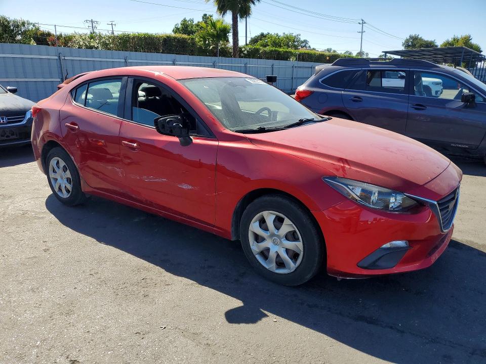 55952176 :رقم المزاد ، 3MZBM1U73FM171015 vin ، 2015 Mazda 3 مزاد بيع