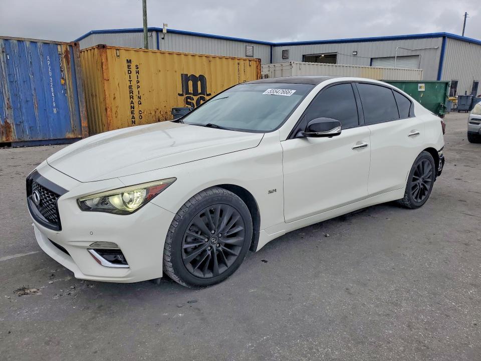 Aukcja sprzedaży 2018 Infiniti Q50, vin: JN1EV7AP6JM357403, numer aukcji: 55547666