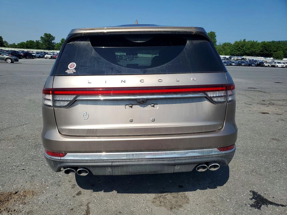 56566096 :رقم المزاد ، 5LM5J7XCXLGL25318 vin ، 2020 Lincoln Aviator مزاد بيع