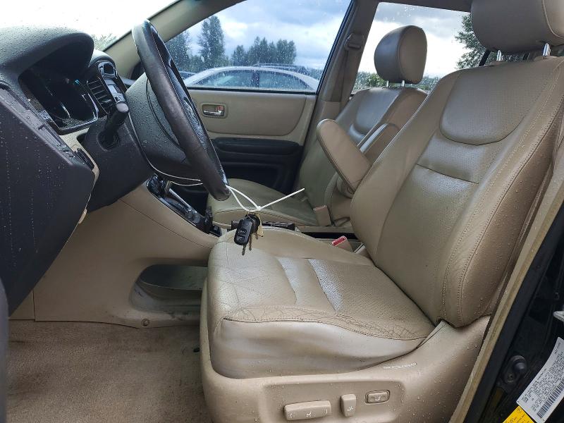 2002 Toyota Highlander მანქანა იყიდება აუქციონზე, vin: JTEHF21A420092927, აუქციონის ნომერი: 55595756