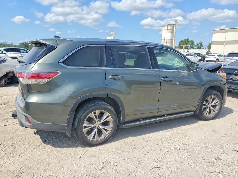 Aukcja sprzedaży 2015 Toyota Highlander, vin: 5TDJKRFH9FS122216, numer aukcji: 58381346