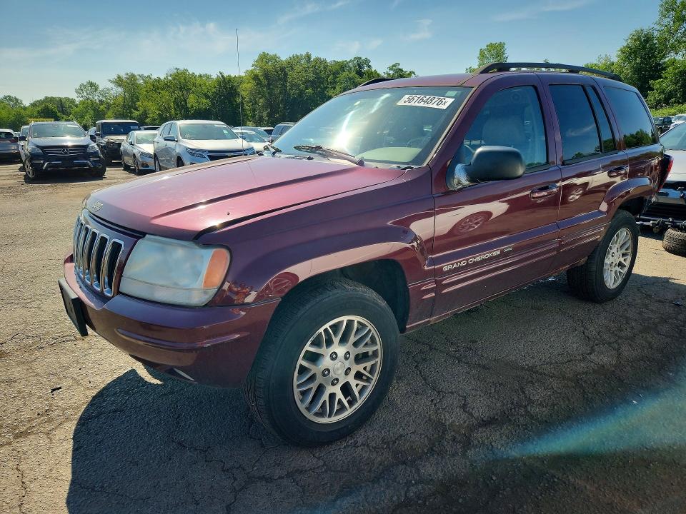56164876 :رقم المزاد ، 1J8GW58S23C541420 vin ، 2003 Jeep Grand Cheroke مزاد بيع