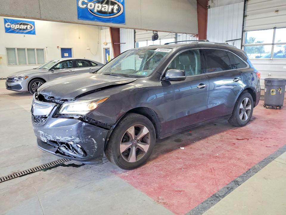 2014 Acura Mdx მანქანა იყიდება აუქციონზე, vin: 5FRYD4H2XEB003886, აუქციონის ნომერი: 57489956
